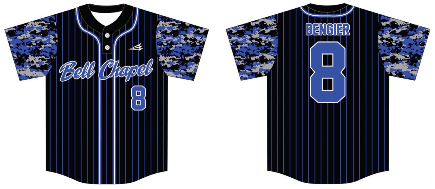Bell Chapel Custom Game Jersey Design #1b