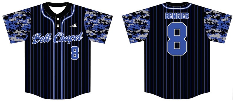 Bell Chapel Custom Game Jersey Design #1b