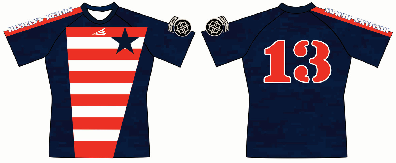 Hinman&#39;s Hero&#39;s 7&#39;s Rugby Jersey