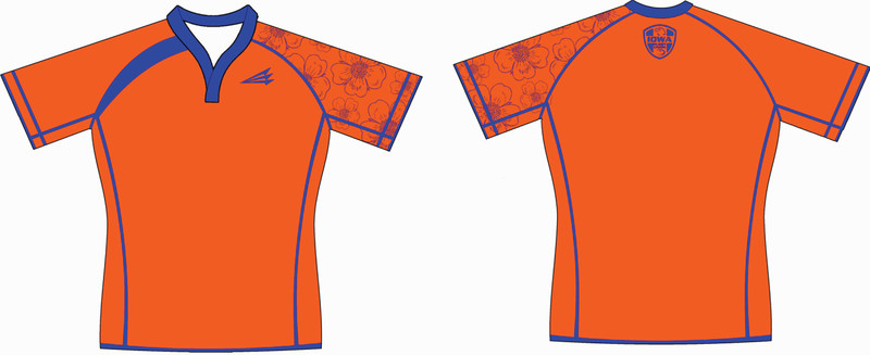 Iowa Union Referree Rugby Game Jersey