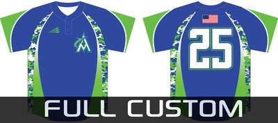 Midland Aces Baseball Custom Jersey Design #1