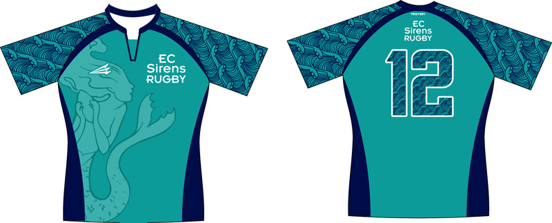 Eckerd College Sirins Rugby Game Jersey