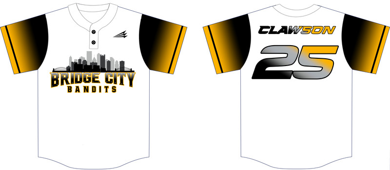 Bridge City Bandits Custom Hexaflex Baseball Jersey #J2D
