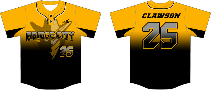 Bridge City Bandits Custom Hexaflex Baseball Jersey #J3D