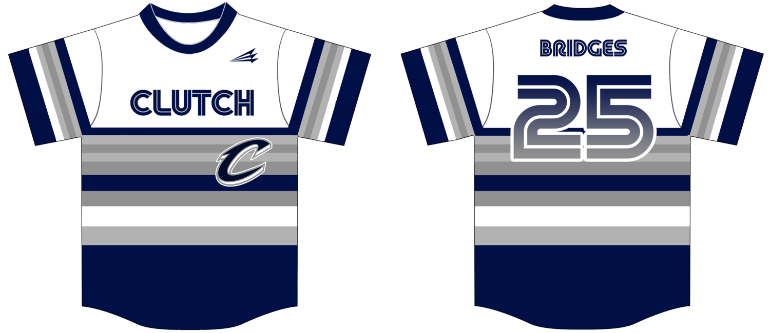 Clutch Baseball (Armstrong) Custom HexaFlex Baseball Jersey #J2c