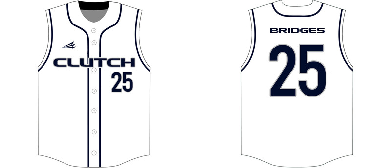 Clutch Baseball (Armstrong) Custom HexaFlex Baseball Jersey #J3