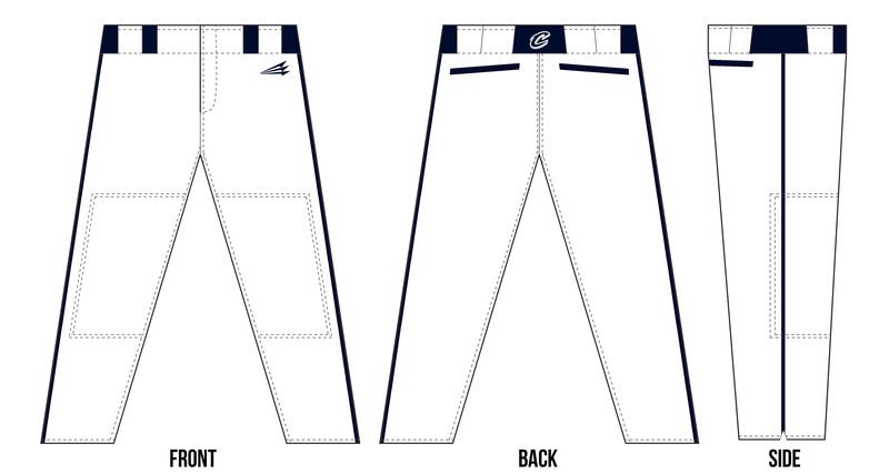 Clutch Baseball (Armstrong) Custom Stacheman Elite Long Pant #BP3