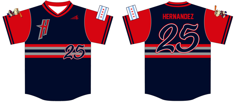 Highlanders (Hernandez) Custom HexaFlex Baseball Jersey #J4c