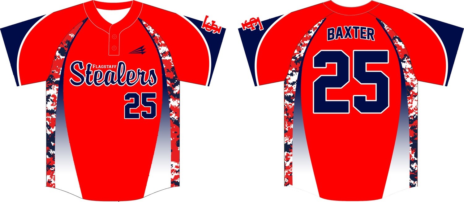 Flagstaff Stealers Custom Baseball Jersey Design #1B