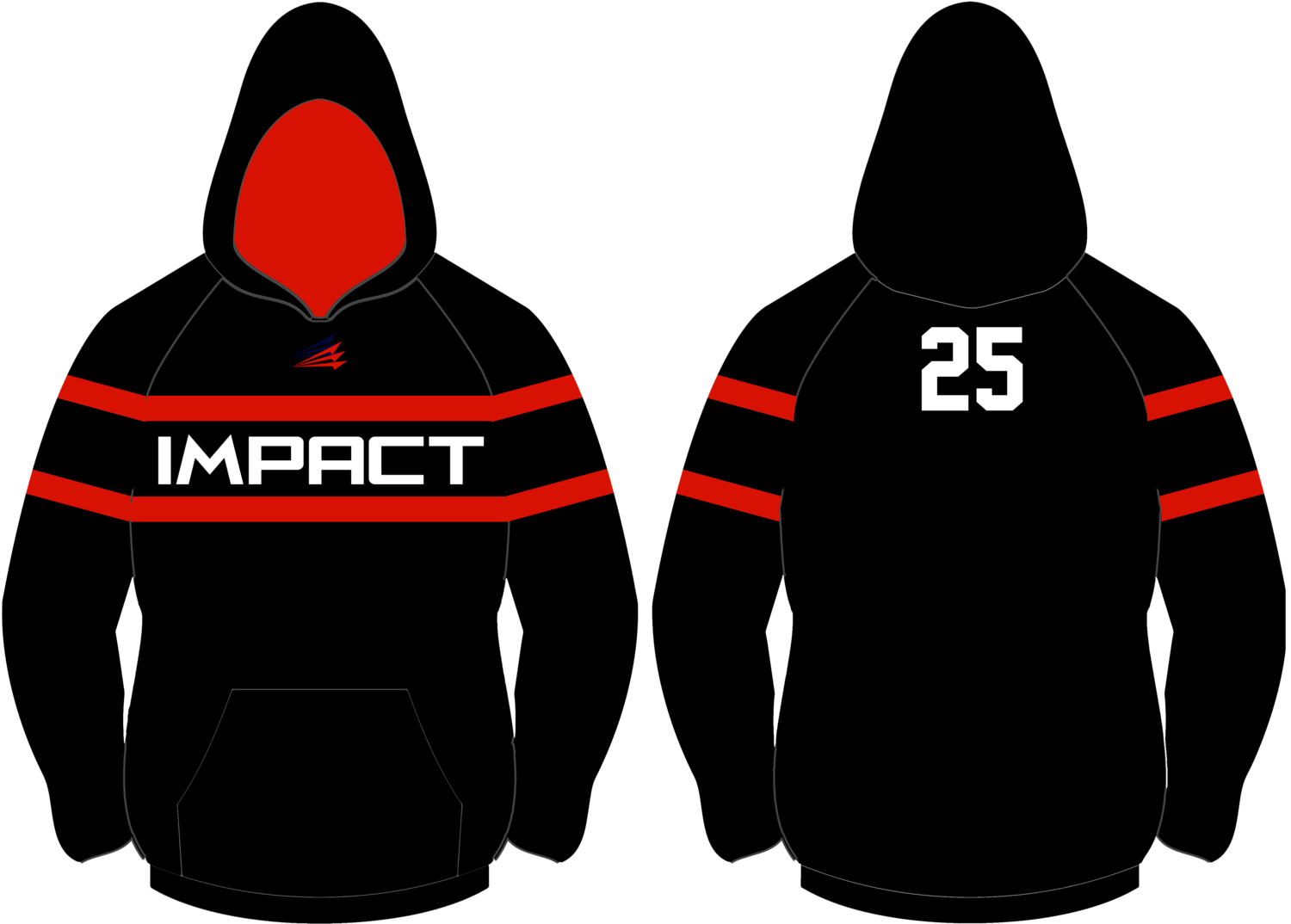 Impact Baseball (Smedley) Custom Vulcan Hoodie #VH1