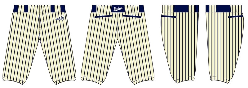 Hammond Yankees Custom Pants #2A