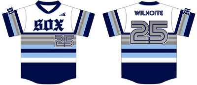 Midlothian Sox Custom Jersey Design #2D