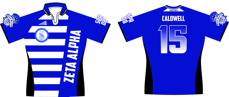 Phi Beta Sigma Fraternity Zeta Alpha Rugby Jersey