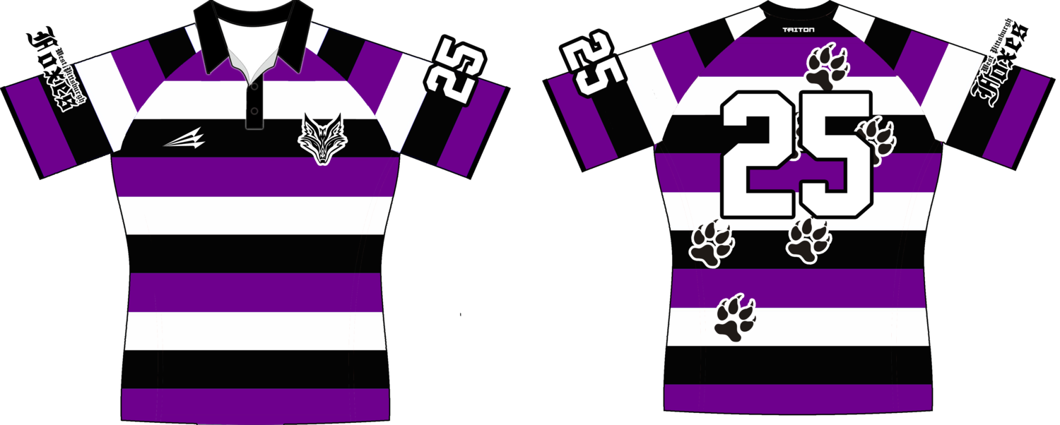 West Pittsburgh Foxes Jersey Design #2