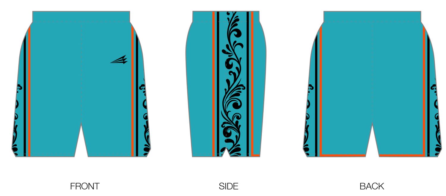 One Nation Elite Custom HexaFlex Basketball Shorts #BS3