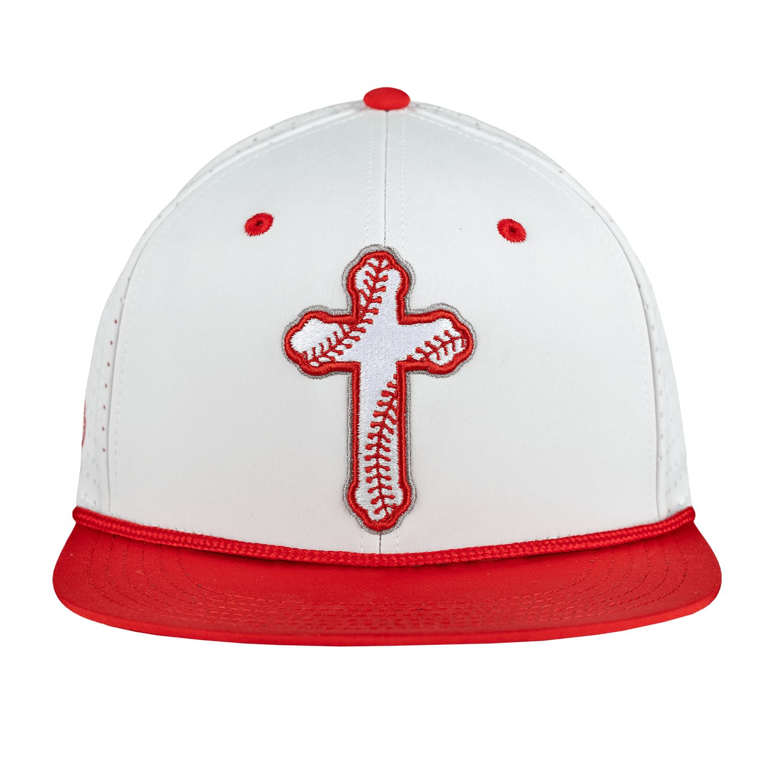 Seam Cross Snapback Rope Hat