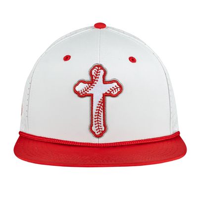 Seam Cross Snapback Rope Hat