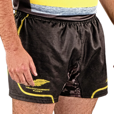 Yellowhammers Rugby DriFlex Game Shorts Yellowhammers Rugby DriFlex Game Shorts