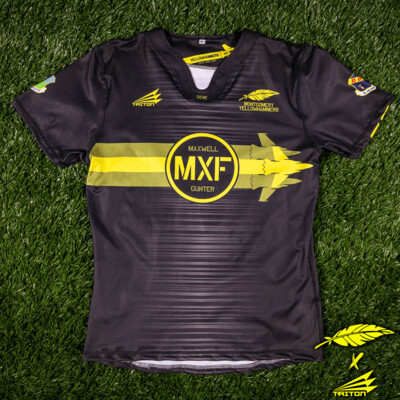 Montgomery Yellowhammers 2023 Air Force Tribute Jersey Montgomery Yellowhammers 2023 Air Force Tribute Jersey