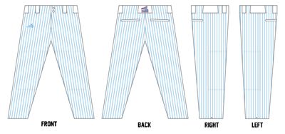 RBI Baseball (Cuyler) Custom Athletic Baseball Pant #BP17B