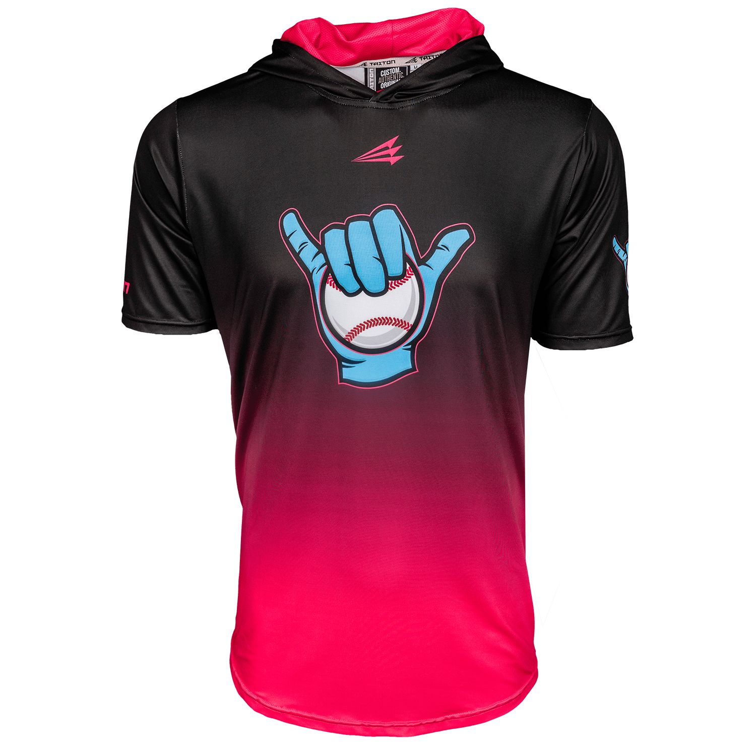 Baseball Dudes HyperMAX Short Sleeve Hoodie Baseball Dudes HyperMAX Short Sleeve Hoodie