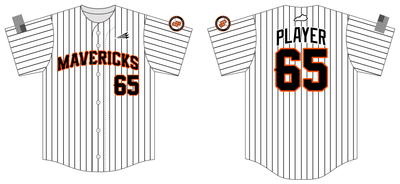 Georgetown Mavericks Custom Hexaflex Baseball Jersey #J4E