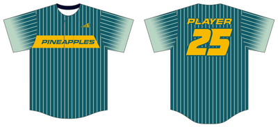 Pineapples Custom NanoDri Baseball Jersey #J8