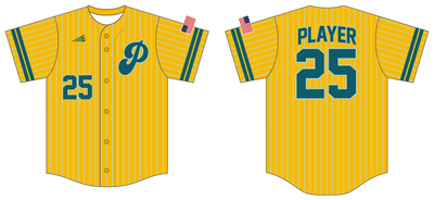 Pineapples Custom HexaFlex Baseball Jersey #J9