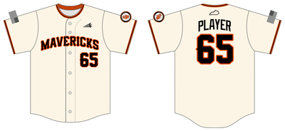 Georgetown Mavericks Custom Hexaflex Baseball Jersey #J1E