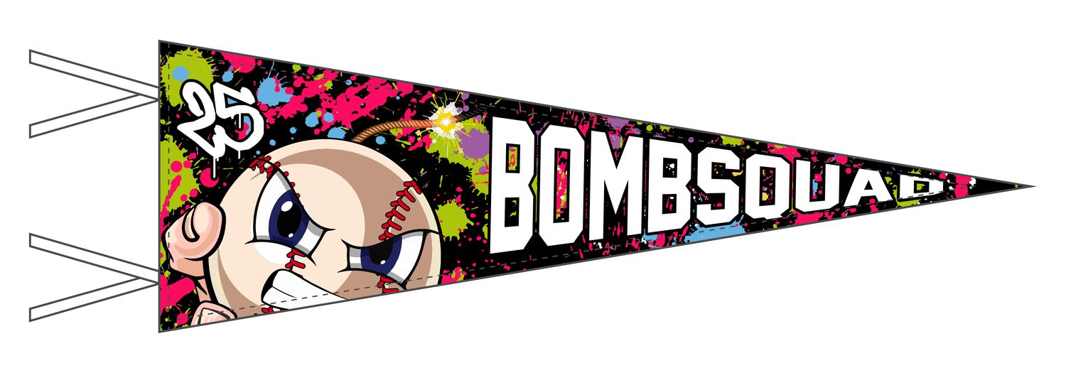 FC Bombsquad Custom Pennant #PF2