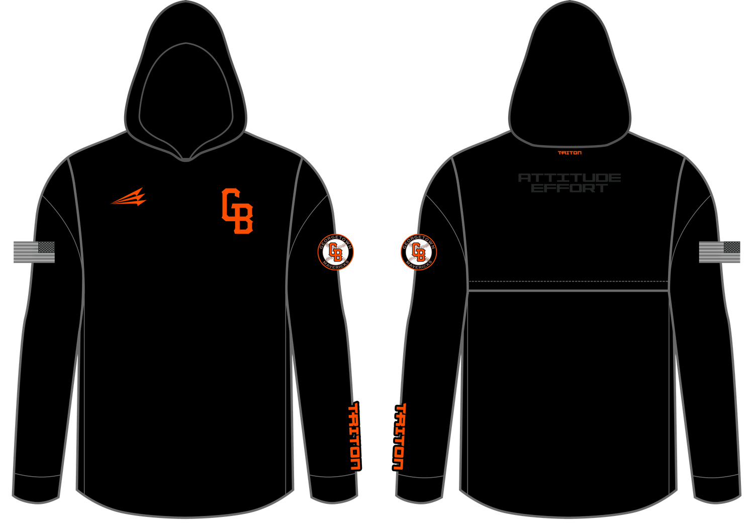 Georgetown Mavericks Custom Jackal Jacket #JJ1