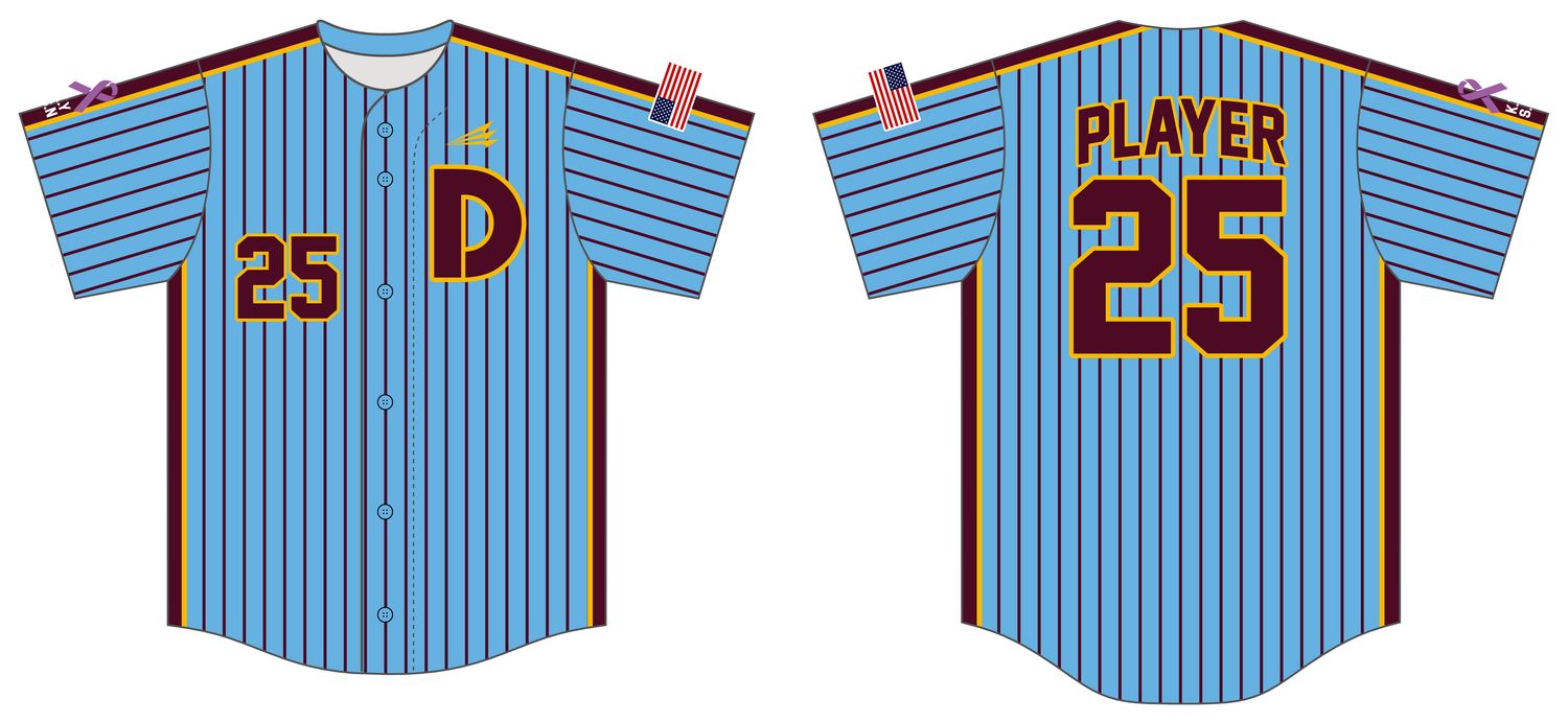 Dunlap Eagles Custom NanoDri Baseball Jersey #J7H