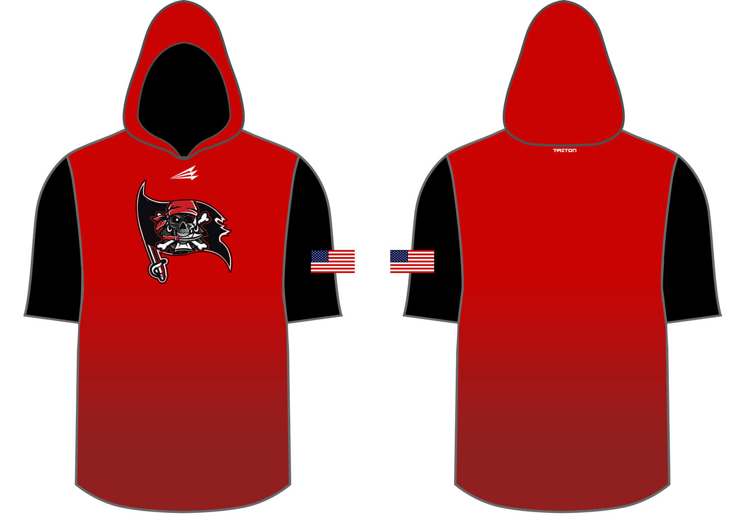 Cape Fear Pirates Custom Pro Premier Pullover #PP1