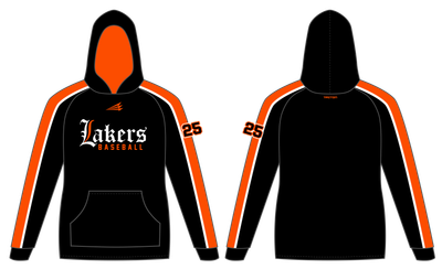 Paris Lakers Baseball Custom Vulcan Hoodie #VH1B