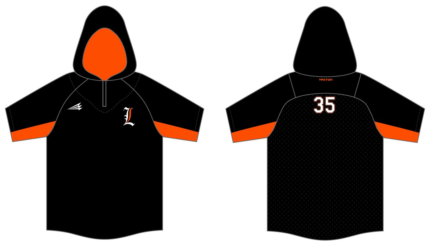 Paris Lakers Baseball Custom BP Jacket #BPJ1