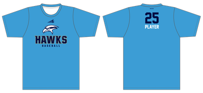 San Diego Hawks Baseball Custom HyperMAX Tee #HM2