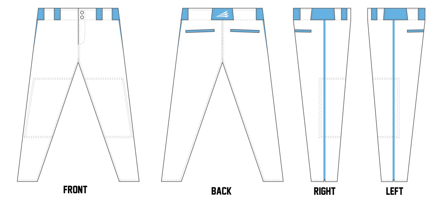 TYA Tigers Custom Athletic Baseball Pant #BP5