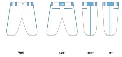 TYA Tigers Custom Knicker Baseball Pant #BP5K