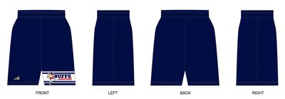 Monroe Buffs Custom Revolution Pocket Shorts #RV4