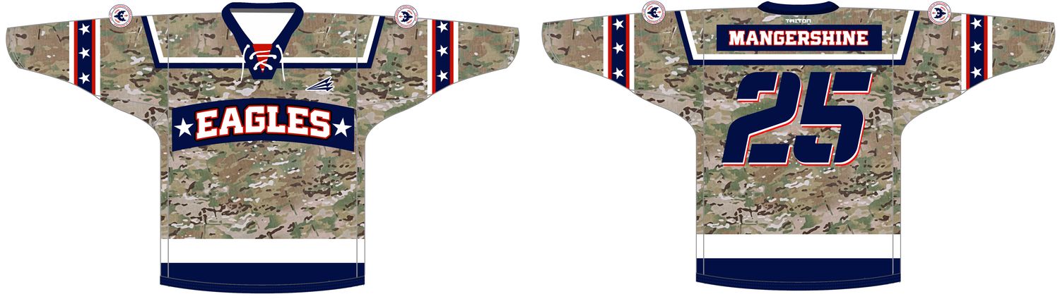 Chattanooga Charter School Custom Nanodri Hockey Jersey #J4