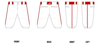 Auburn Bombers Custom Knicker Baseball Pant #BP2