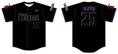 Race City Legends Custom NanoDri Baseball Jersey #J20H