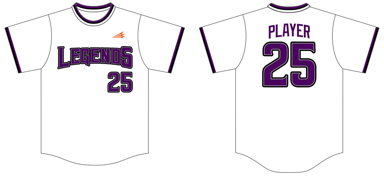 Race City Legends Custom NanoDri Baseball Jersey #J26