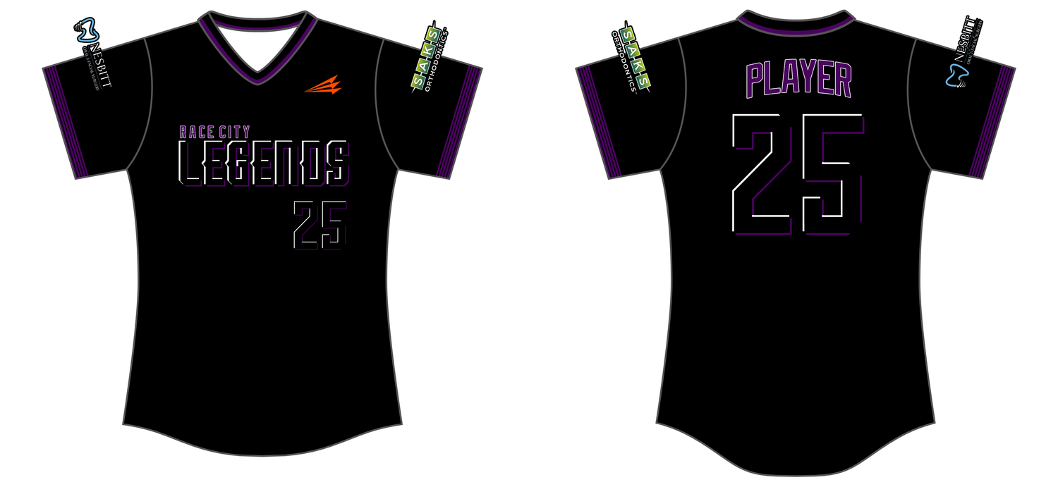 Race City Legends Custom NanoDri Softball Jersey #J25
