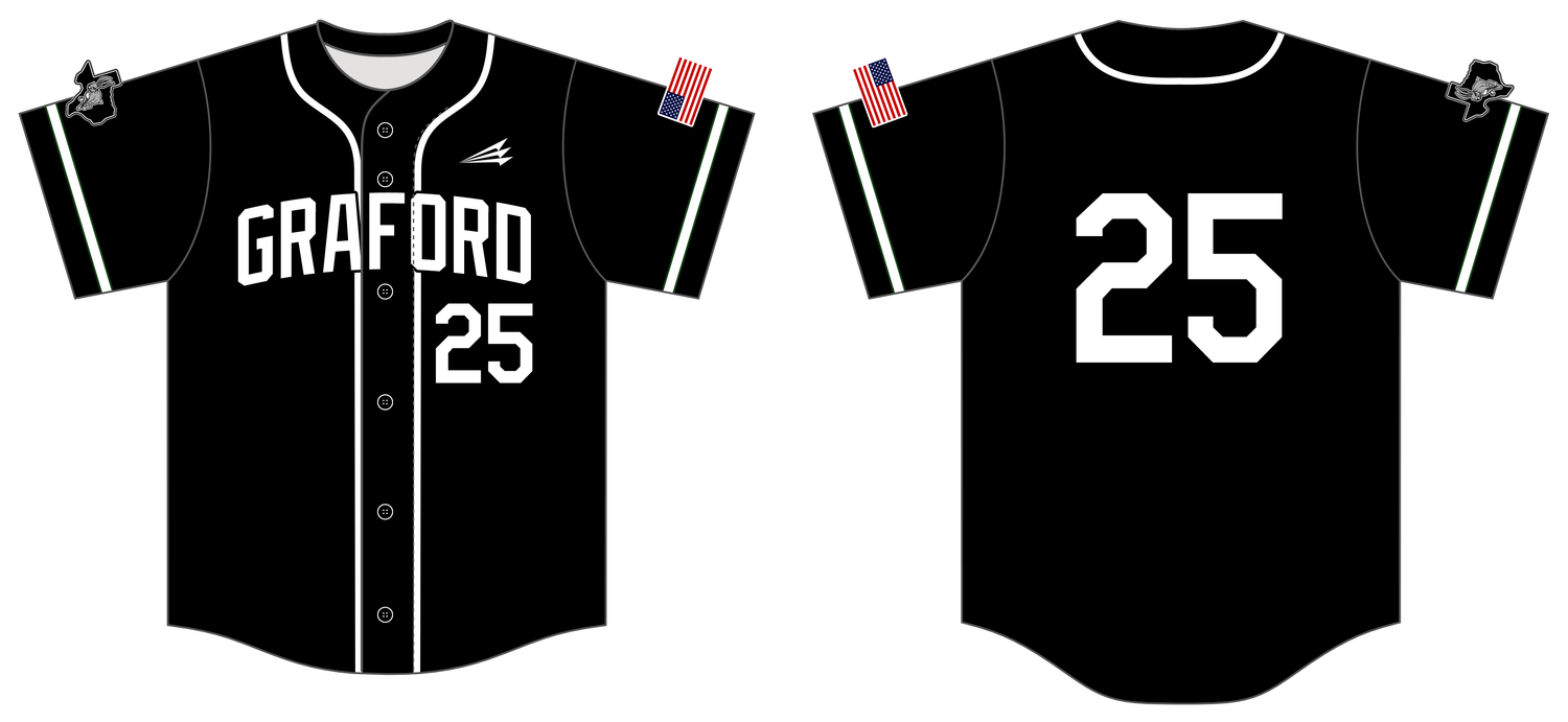 Graford Jackrabbits Custom NanoDri Baseball Jersey #J4B