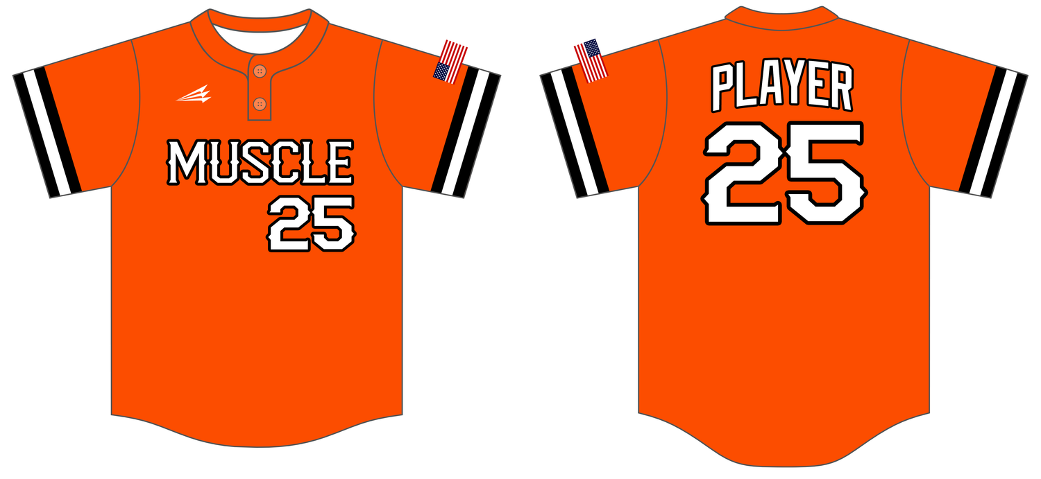 Texas Muscle Custom HexaFlex Baseball Jersey #J5D