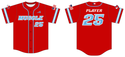 Texas Muscle Custom HexaFlex Baseball Jersey #J1