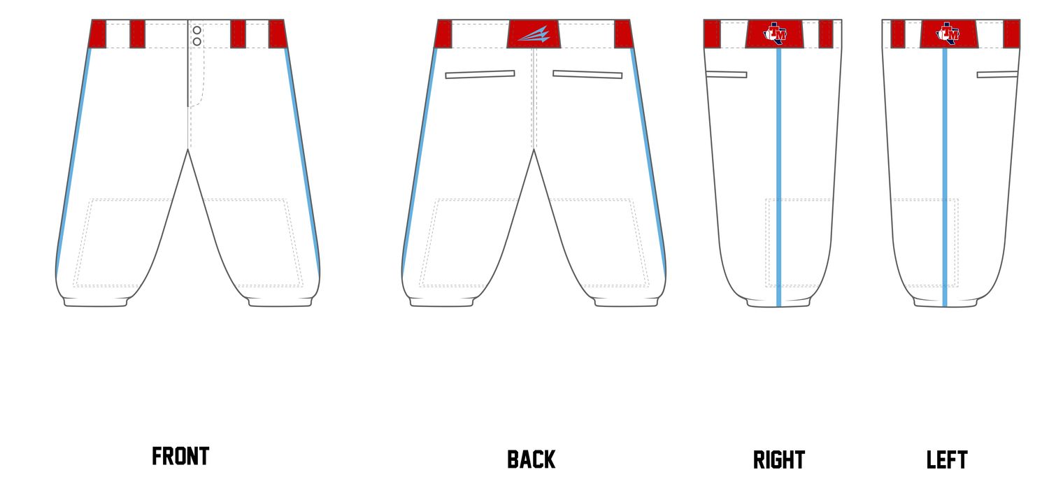 Texas Muscle Custom Knicker Baseball Pant #BP1