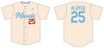 Texas Muscle Custom HexaFlex Baseball Jersey #J4F