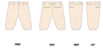 Texas Muscle Custom Knicker Baseball Pant #BP4